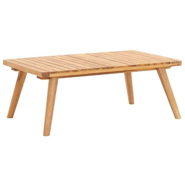 Maison Exclusive - Havegruppe 4 stk med puder i solid akacietræ