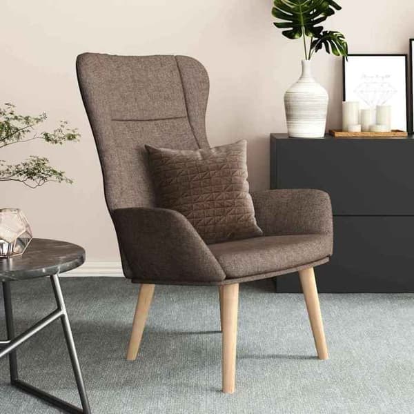 Maison Exclusive - Avkopplingsstol Taupe Tyg Mol