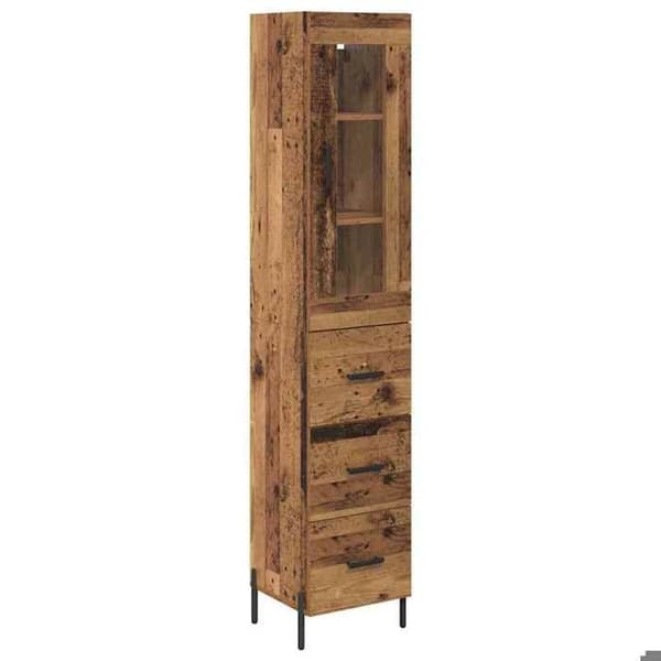 Dressoar & buffé - MAISON EXCLUSIVE - Standardmodell - Ingenjörsträ - Metallben - Modern design