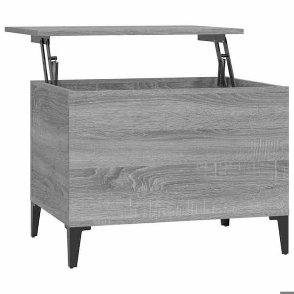 Maison Exclusive - Soffbord Sonoma grå 60x44,5x45 cm Ingenjörsträ