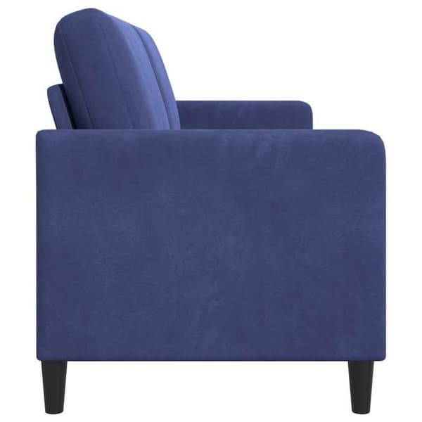 Maison Exclusive - Soffa med förvaring Blå polis 192 x 78 x 87 cm Polyester
