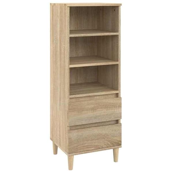 Maison Exclusive - Buffé hög Ek sonoma 40x36x110 cm Ingenjörsträ