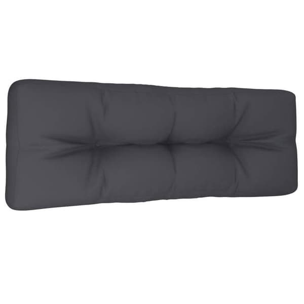 Maison Exclusive - Kudde av pall antracit 120x40x12 cm tyg