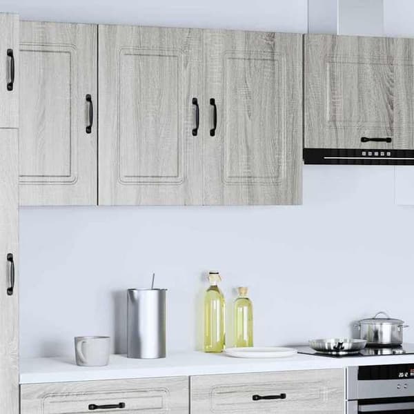 Maison Exclusive - Kalmar väggskåp i sonoma grå ingenjörsträ