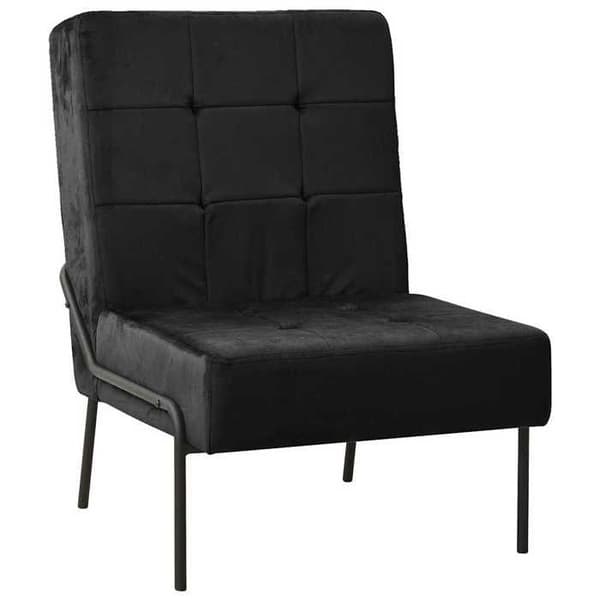Maison Exclusive - Relax stol 65x79x87 cm Sort Velour