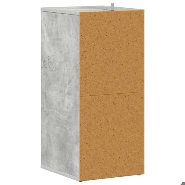 Maison Exclusive - Skoförvaring 31,5 x 35 x 70 cm Grå betong