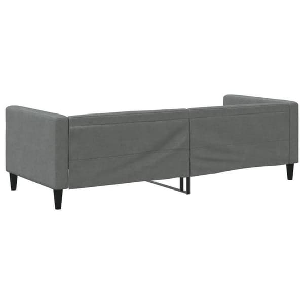 Maison Exclusive - Sengebund uden madras grå 80x200 cm stof