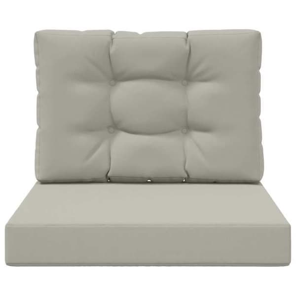 Maison Exclusive - Utomhussoffkudde Polyester Grå 60 x 60 cm