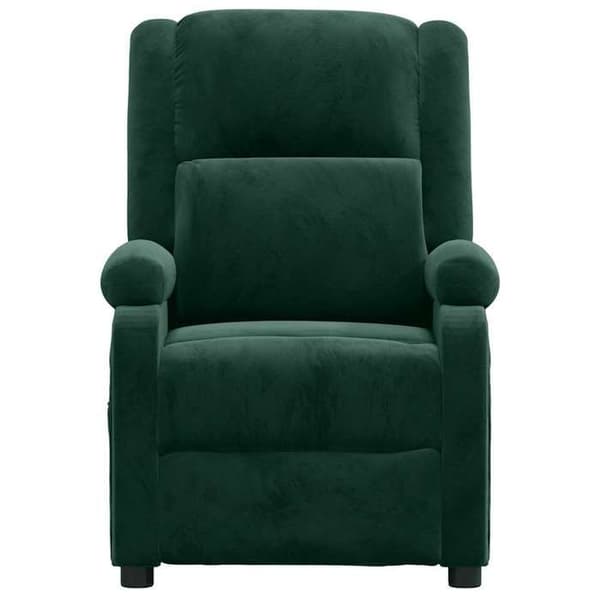 Maison Exclusive - Mørkegrøn velour massage stol