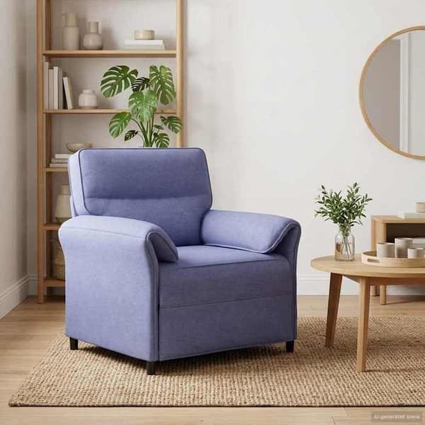 Maison Exclusive - 100 % polyesterista valmistettu sohva, metallirunko, MDF, vaneri