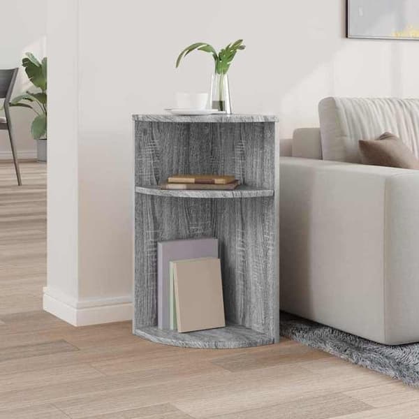 Maison Exclusive - Sidebord Grå Sonoma 29,6 x 29,6 x 60 cm