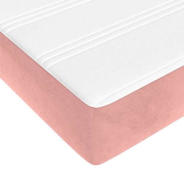 Madrass - EKSKLUSIV HUS - 160 x 210 cm - Pocketfjedre - 20 cm - Rosa