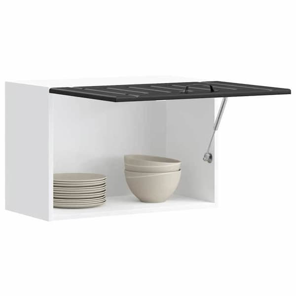 Maison Exclusive - Lucca musta keittiön seinäkaappi, tekninen puu