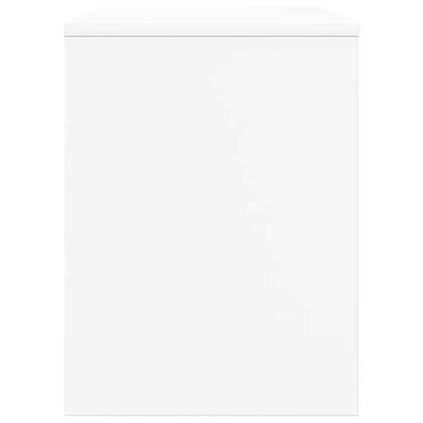 Maison Exclusive - TV-möbel 60 x 30 x 40 cm Vit Ingenjörsträ Vit