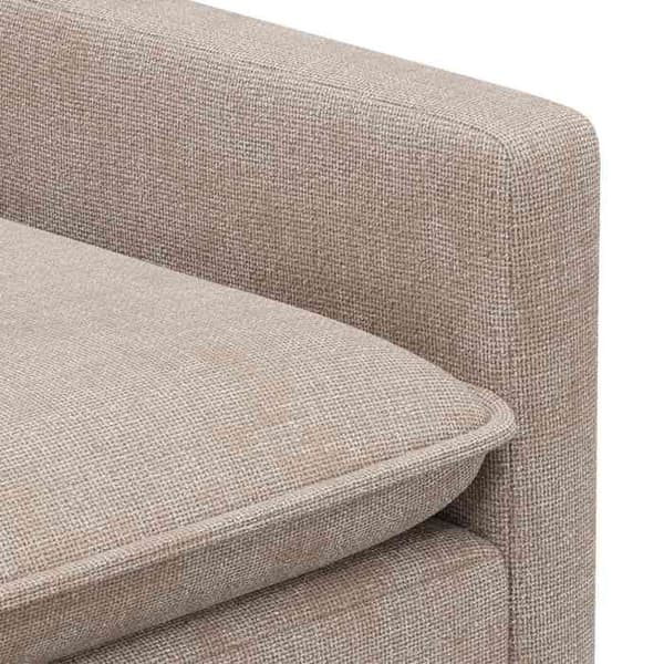 Maison Exclusive - Soffa Beige 156 x 81 x 87,5 cm Polyester