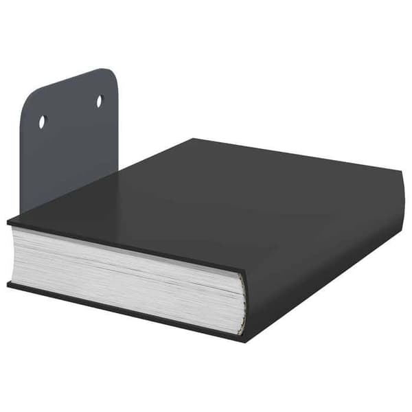 Maison Exclusive - Usynlig Flydende Hylde 4 stk Anthracite 6 x 11 x 6,5 cm