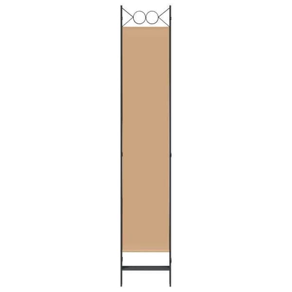 Paravent - EKSKLUSIV HUS - 3 paneler - Beige - Polyester stof - 200 x 220 cm beige
