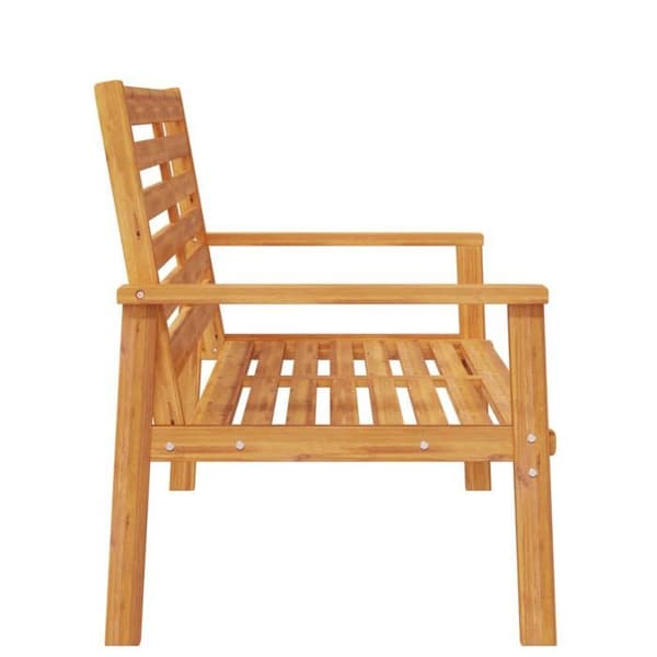 Maison Exclusive - Trädgårdssoffa 120 cm massiv akaciaträ
