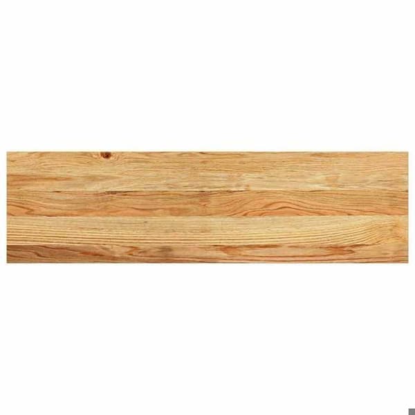 Trappe - EKSKLUSIV HUS - Sæt med 4 dele - Massivt egetræ - 90x25x2 cm - Lys brun ljusbrun