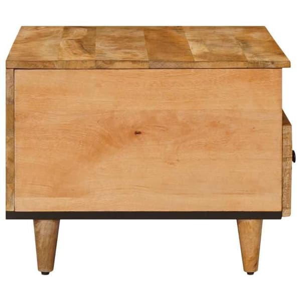 Bord - EKSKLUSIV HUS - Rektangulær 80x54x40 cm - Massivt mangotræ - Brun - Moderne brun