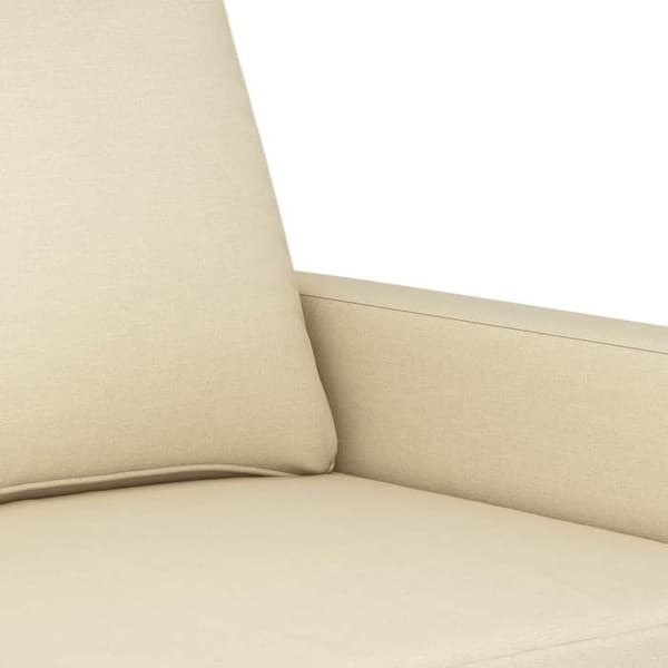 Maison Exclusive - Sæt af 3 sofaer med puder Creme Stof