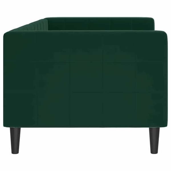 Maison Exclusive - Sängsoffa utan madrass mörkgrön 80x200 cm sammet Mörkgrön