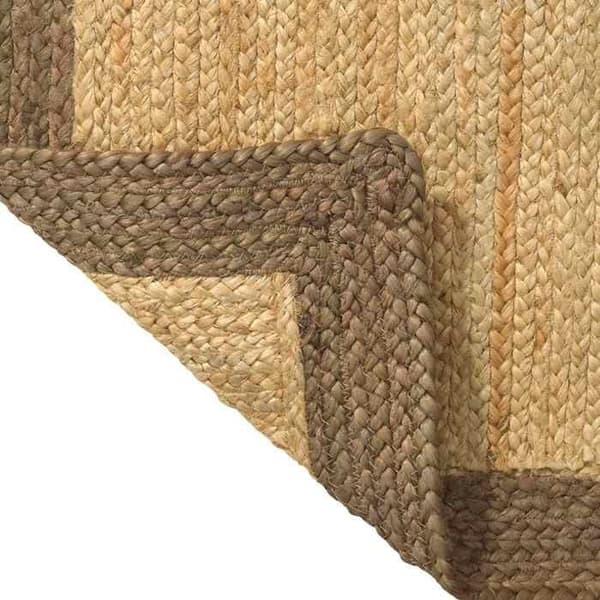 Zonmatta - EXKLUSIV HEM - 60 x 200 cm - Jute - Grå - Handgjord Grå