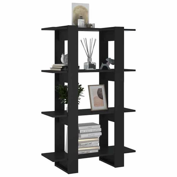 Maison Exclusive - Bibliotek/Rumseparator Sort 80x30x123,5 cm