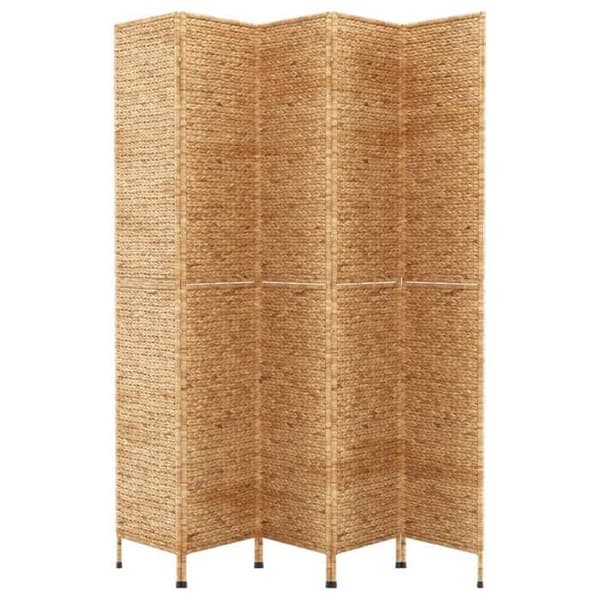 Maison Exclusive - Skillevæg 5 paneler 205x180 cm vandhyacint