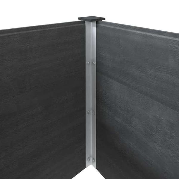 Maison Exclusive - Hævet havebed 200x50x91 cm WPC Grå Grå