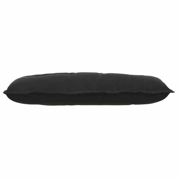 Maison Exclusive - Sort Rygpude 100 x 50 cm Velour