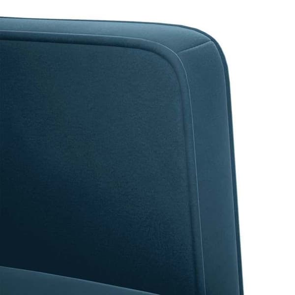 Maison Exclusive - Sofa til to personer blå 111 cm velour