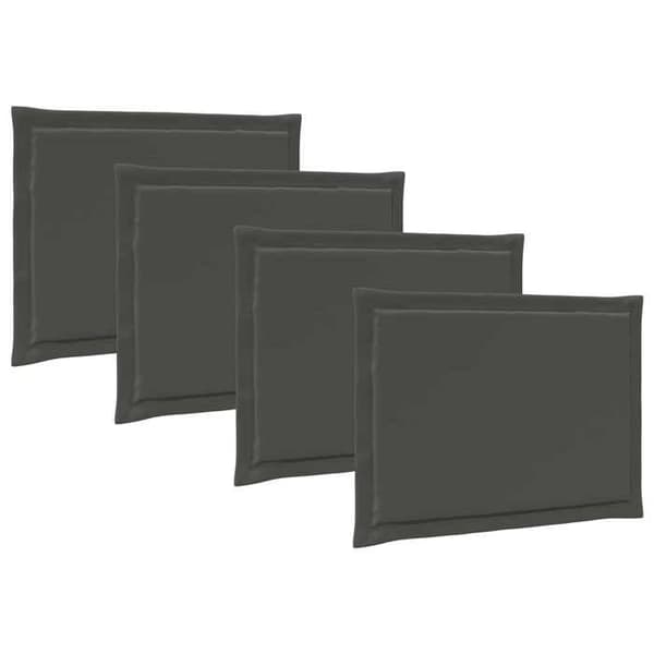 Maison Exclusive - Sittkuddar 4 st Polyester Antracit 47 x 36 x 2 cm