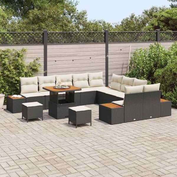 Maison Exclusive - 13 osan puutarhakalustesarja 12-hengen