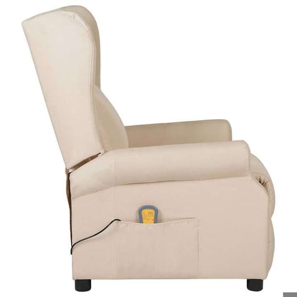 Maison Exclusive - Massage stol Creme Stof