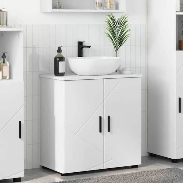 Maison Exclusive - Badrumsskåp Vit 61 x 35 x 64 cm Vit