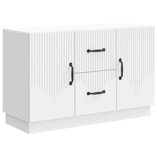 Maison Exclusive - Buffé Vit 89 x 34,5 x 57 cm Ingenjörsträ Vit
