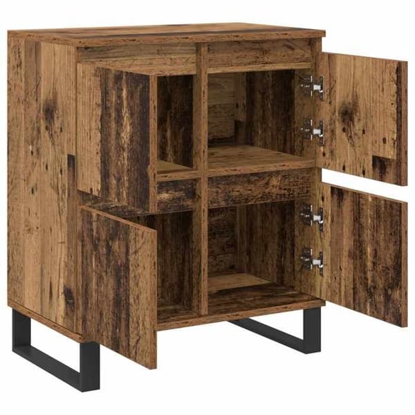 Buffé - EXKLUSIVT HUS - 60 x 35 x 70 cm - Ingenjörsträ - Brun - Nutida