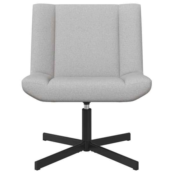 Maison Exclusive - Snurrstol Grå moln 63 x 75 x 76 cm tyg