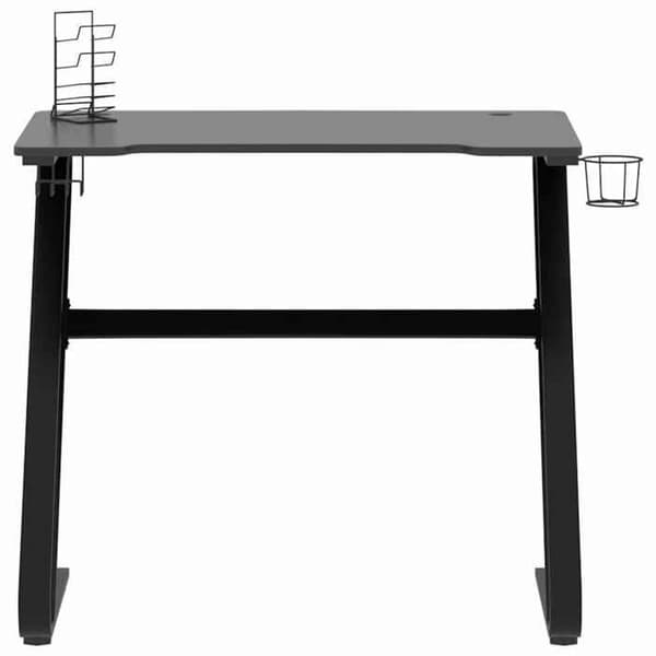 Maison Exclusive - Spilbord med ZZ-formede ben Sort 90x60x75 cm Svart