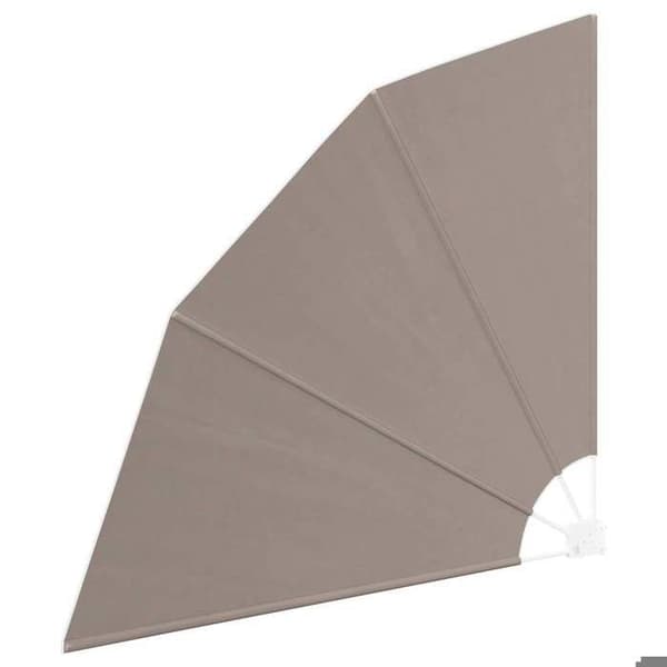 Maison Exclusive - Privatlivsskærm til balkon 140 x 140 cm Polyester
