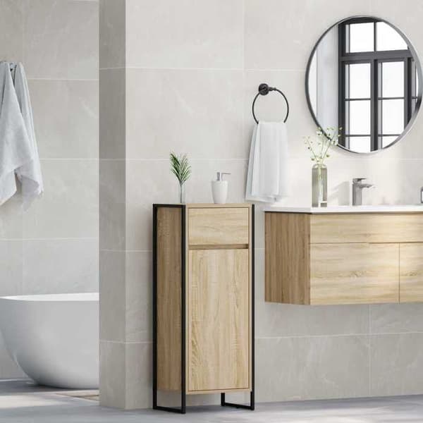 Maison Exclusive - Sonoma badeværelsesskab 40 x 30 x 100 cm