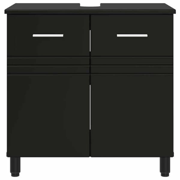 Maison Exclusive - Badeværelsesvaskeskab Sort 60 x 35 x 60 cm
