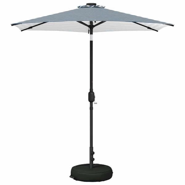 Maison Exclusive - Haveparasol med LED-lys og base 230 x 230 cm