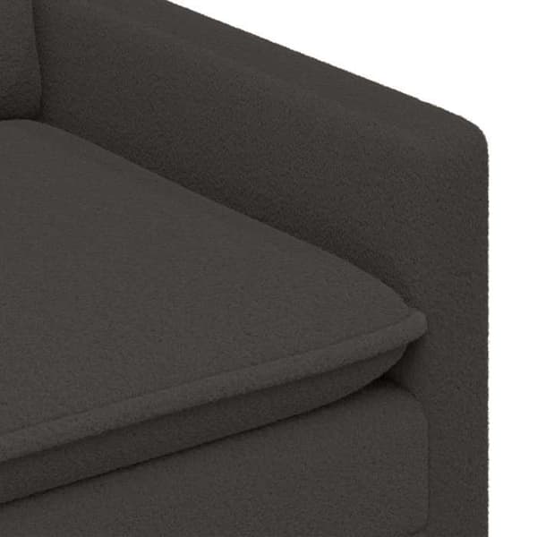 Maison Exclusive - 2-delars Soffgrupp i Mörkgrått Tyg