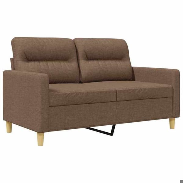 Maison Exclusive - 2-personers Sofa Brun 120 cm Stof