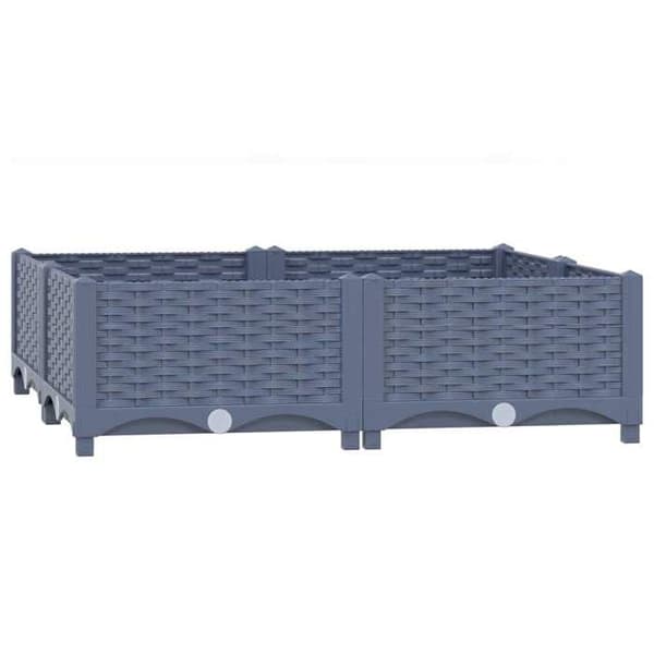 Maison Exclusive - Hævet seng 80x80x23 cm Polypropylen Ej specificerat