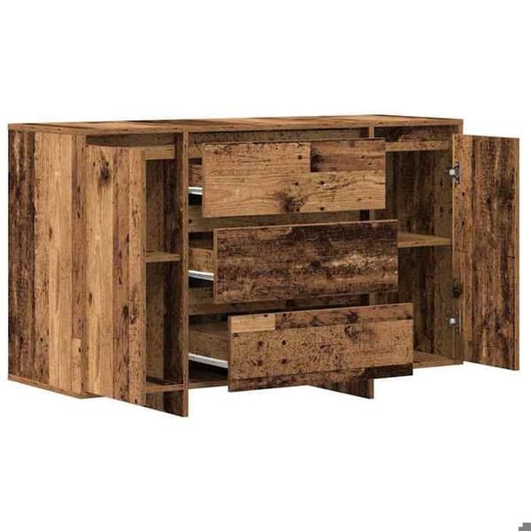 Maison Exclusive - Buffé i gammalt trä 120 x 41 x 75 cm Ingenjörsträ