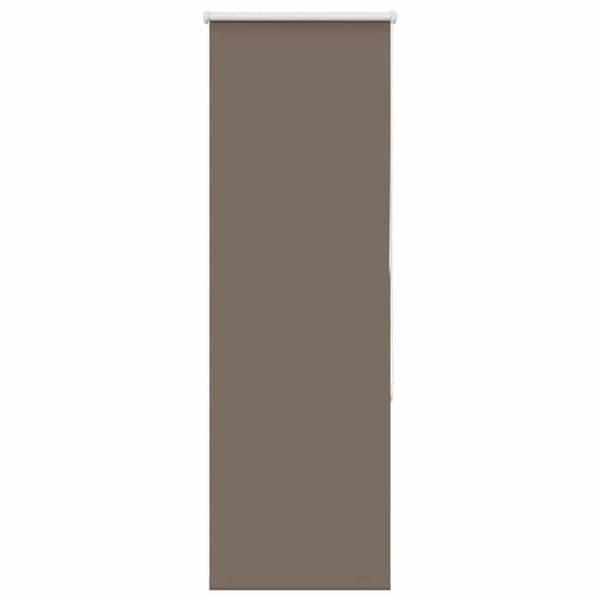 Maison Exclusive - Rullgardin mörkläggande kaffe 50x150cm tygbredd 45,7cm Kaffe