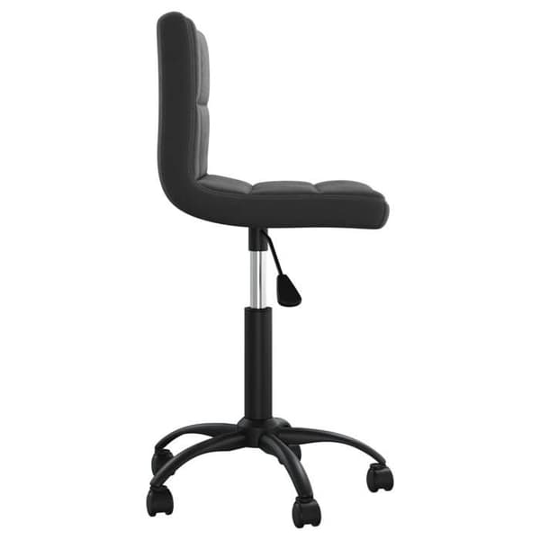 Maison Exclusive - Drejestol til spisestue Sort Velour